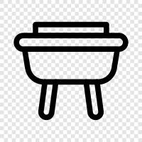 backyard barbecue, barbecuing, competition barbecue, cookout barbecue icon svg