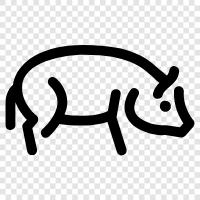 bacon, pork, ham, sausage icon svg