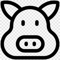 bacon, pork, ham, sausage icon svg