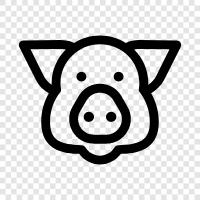 bacon, pork, ham, sausage icon svg