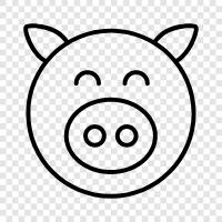 bacon, pork, ham, sausage icon svg