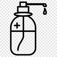 bactericidal, sterilizing, effective, safe icon svg