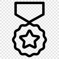 badge, badges, awards, commendation icon svg