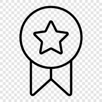 badge, badges, awards, recognition icon svg