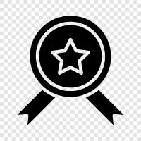 badge, awards, recognition, champion icon svg