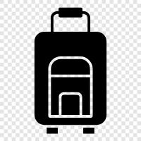 Bag, Backpack, Carryon, Suitcase icon svg