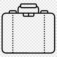 bag, travel, work, laptop icon svg