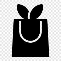 Bag, Tote, Carrier, Waste icon svg