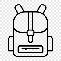 bag, backpack, backpacking, camping icon svg