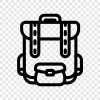 bag, shoulder bag, travel bag, duffel bag icon svg