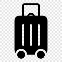 bags, luggage rack, suitcase, travel icon svg
