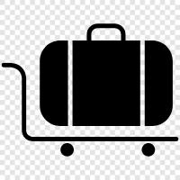 bags, suitcases, backpacks, duffel bags icon svg