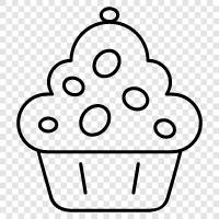 bake, pan, baking, muffin tin icon svg