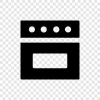 bake, broil, cook, fry icon svg