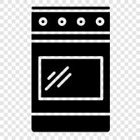 bake, oven cooking, oven temperature, oven baking icon svg