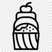 bakery, cake, dessert, sweet icon svg