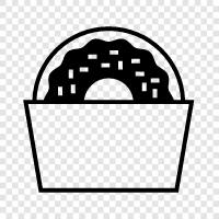 bakery, doughnut, Krispy Kreme, Dunkin Donuts icon svg