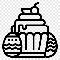 bakery, dessert, cake, pastry icon svg