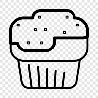 bakery, cupcake, dessert, sweet icon svg