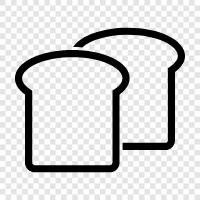 bakery, bread maker, bread ingredients, bread maker recipes icon svg