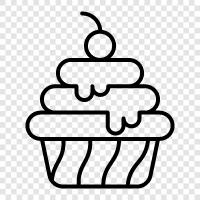 bakery, cake, dessert, sweet icon svg