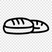 bakery, bread rolls, brioche, bun icon svg