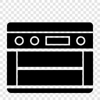 baking, grilling, roasting, broiling icon svg