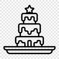 baking, cake mix, cake recipe, cake decorating icon svg