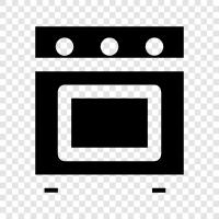 Backofen, Backen symbol