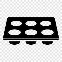 baking pan, cake pan, baking sheet, baking tools icon svg