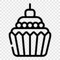 baking, cake, sugar, recipe icon svg