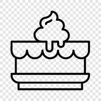 baking, cake baking, cake recipes, cake baking tips icon svg