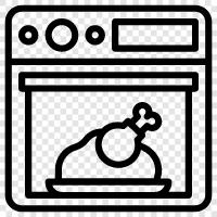 baking, oven cooking, oven cooking recipes, oven timer icon svg