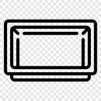 baking tray, cake tray, pastry tray, bread tray icon svg