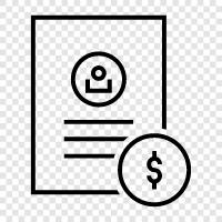 balance sheet, income statement, cash flow statement, stock analysis icon svg