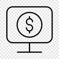 balance sheet, cash, dividends, earnings icon svg