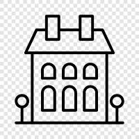 balcony, porch, roof, garden icon svg