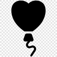 Balloon, hot air balloon, air balloon, helium balloon icon svg