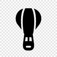 Balloon, Air, Travel, Hot Air Balloon icon svg