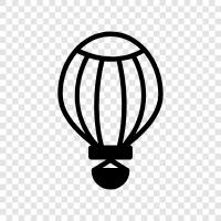 Balloon, Air, Travel, Adventure icon svg