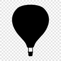 Balloon, Air, Adventure, Fun icon svg