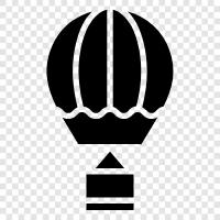 Ballonfahren, Flug, Abenteuer, Spektakulär symbol