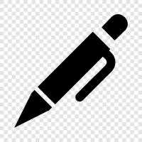 ballpoint pen, writing instrument, ink pen, Pen icon svg