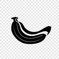 bananas, banana icon svg
