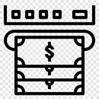 bank, ATM, debit card, credit card icon svg