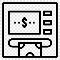 bank, cash, banking, financial institution icon svg