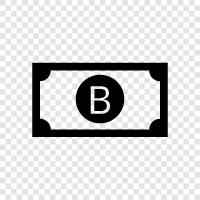 Bank, Sparen, Investieren, Budgetieren symbol