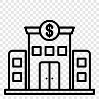 bank, building, bank architecture, bank design icon svg