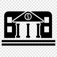 bank, building, architecture, construction icon svg