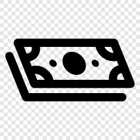 Bank, Savings, Investments, Paycheck icon svg